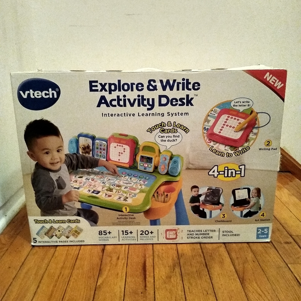 VTECH KIDS EXPLORE & WRITE ACTIVITY DESK
